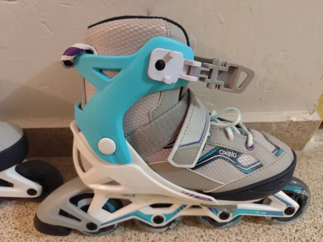 Patines ajustables Decathlon + Casco + Bolsa