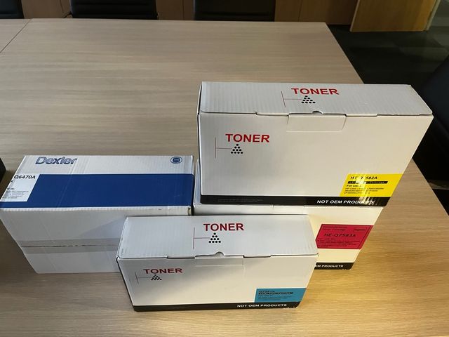 Set di 4 toner HP LaserJet 3800