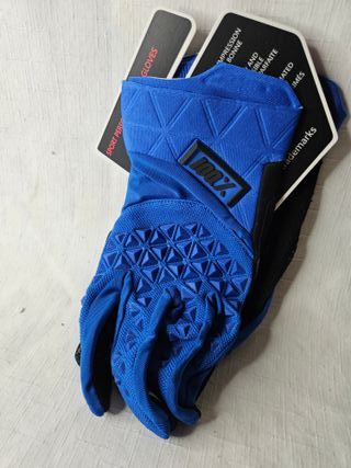 Guantes 100% Azules Talla L