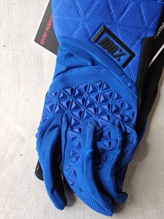 Guantes 100% Azules Talla L