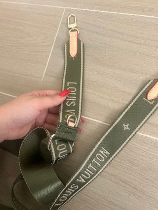 Bandolera Louis Vuitton Verde y Dorada