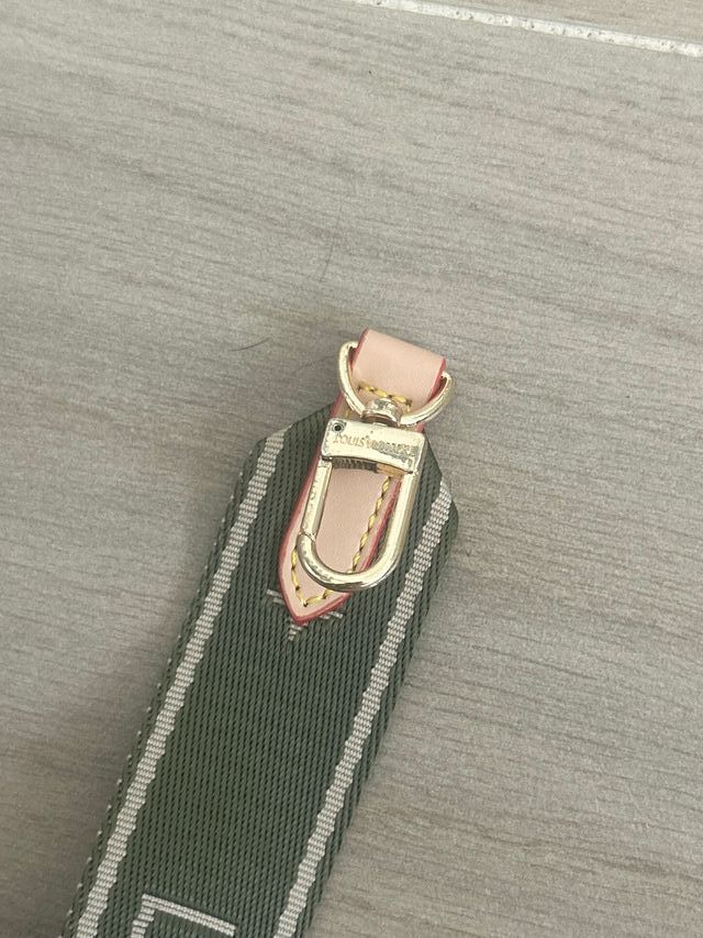 Bandolera Louis Vuitton Verde y Dorada