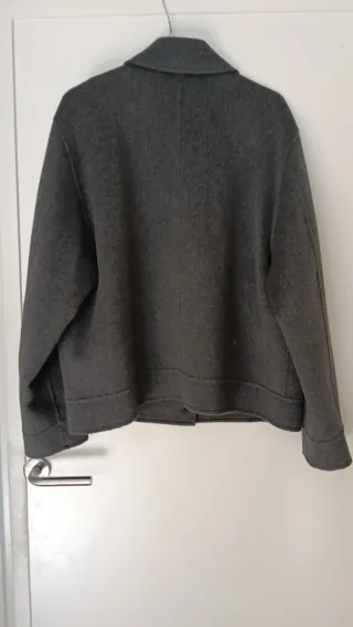 Chaqueta Mango Oversize Gris Talla L