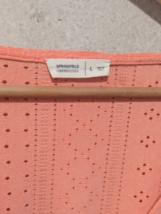 Blusa premamá naranja