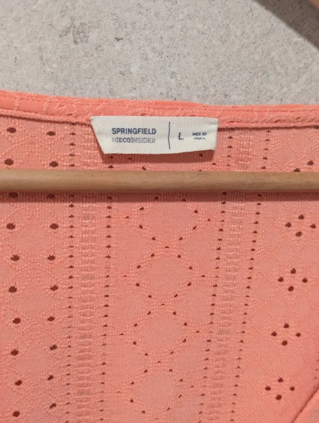 Blusa premamá naranja