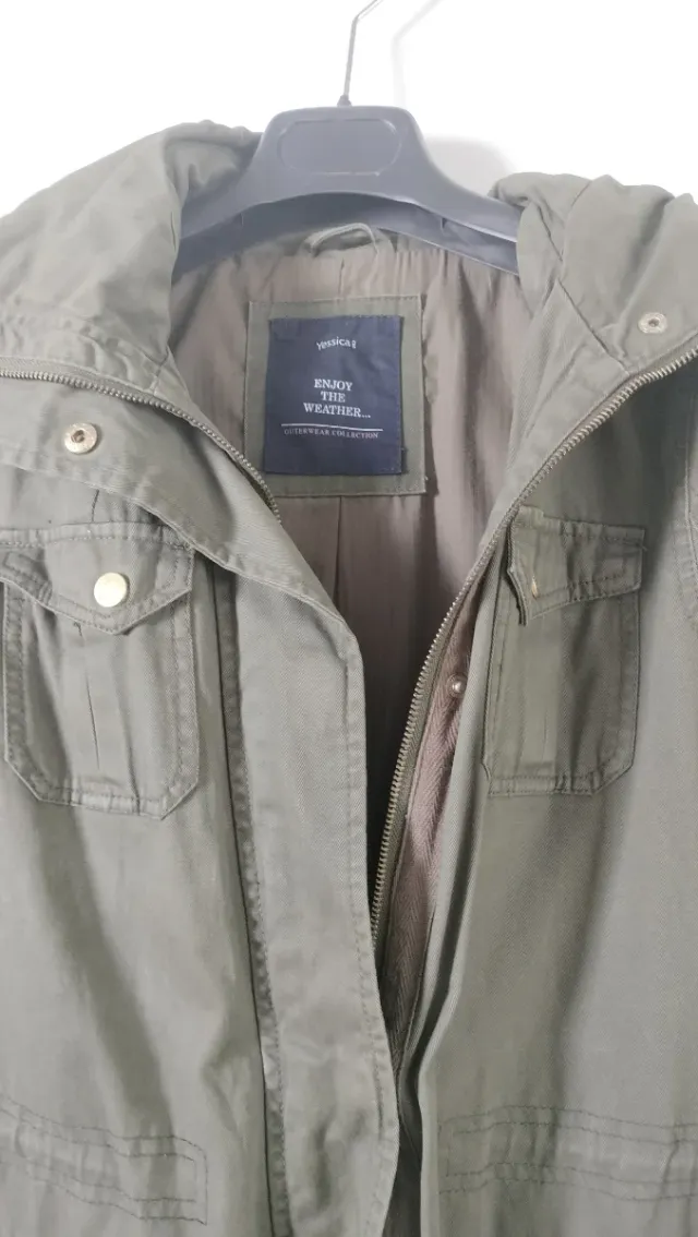 Chaqueta militar verde talla M
