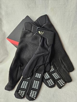 Guantes A FIRE FOX Negros Talla L
