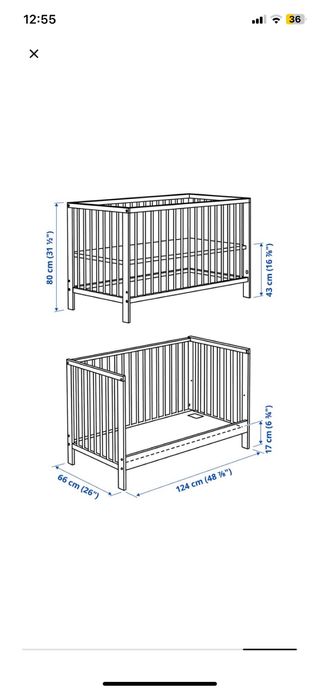 Cuna Gulliver Blanca