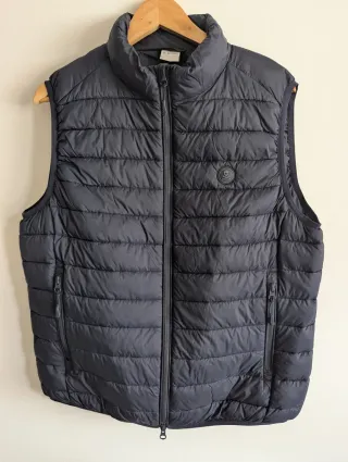 Chaleco azul marino acolchado Scalpers