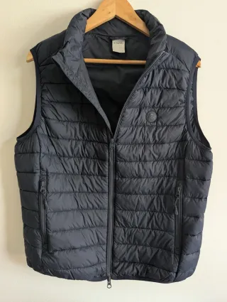 Chaleco azul marino acolchado Scalpers