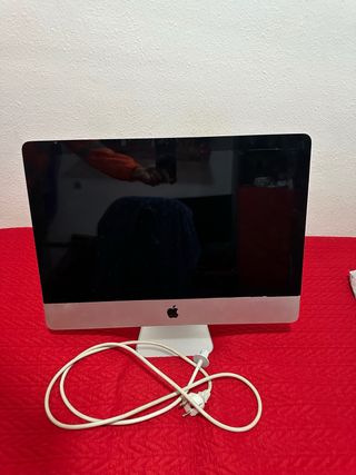 iMac 21 Plata y Cable Alimentación