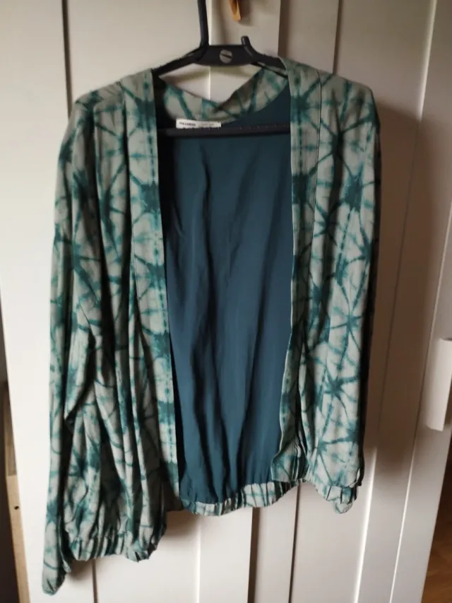 Conjunto verde y azul talla única