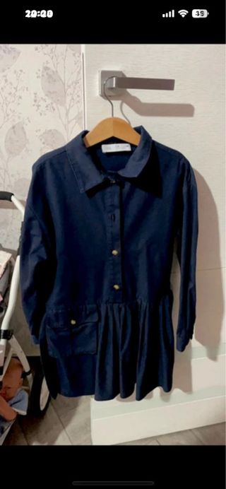 Vestito bimba Zara blu