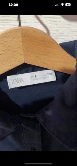 Vestito bimba Zara blu