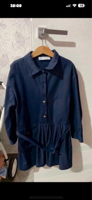 Vestito bimba Zara blu