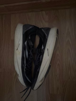 Adidas Zapatillas Correr Negras Blancas