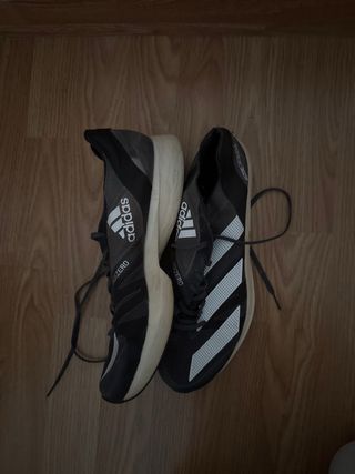 Adidas Zapatillas Correr Negras Blancas