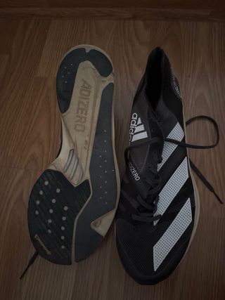 Adidas Zapatillas Correr Negras Blancas