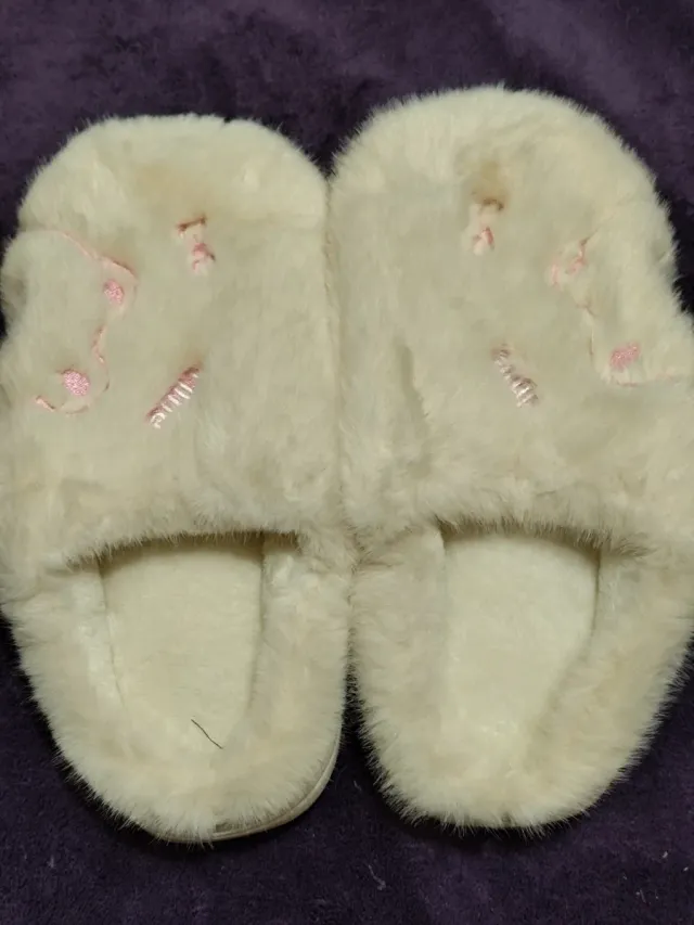 Zapatillas de estar por casa peludas