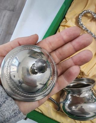 Servizio the peltro 95 anni 50