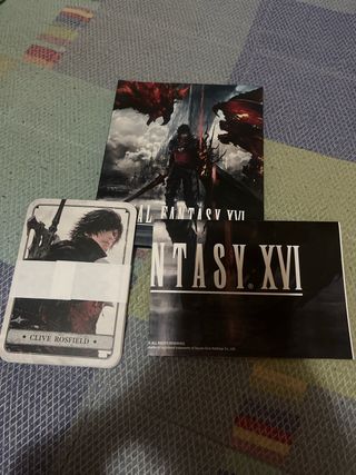 Cartas de Arte y Póster Final Fantasy XVI