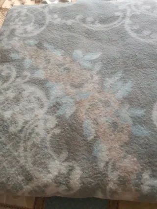Coperta lana matrimoniale vintage