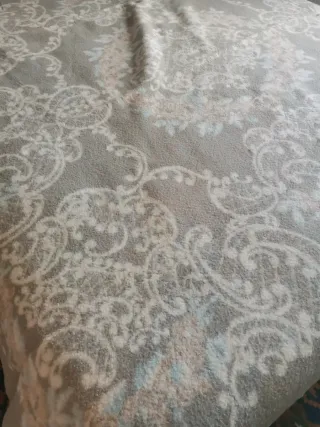 Coperta lana matrimoniale vintage