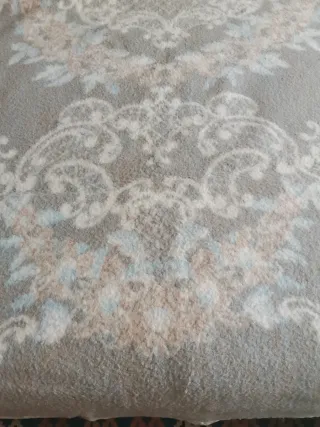 Coperta lana matrimoniale vintage