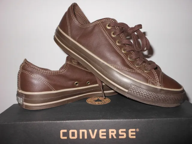 Converse All Stars Brown Leather Talla 42