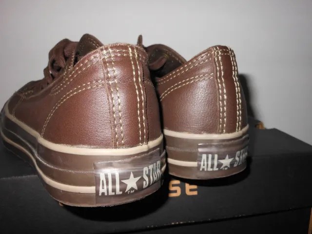 Converse All Stars Brown Leather Talla 42