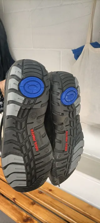 Zapatos de seguridad negros