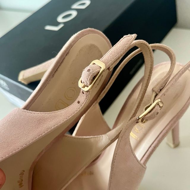 Zapatos Salón Destalonados Lodi T37 Rosa