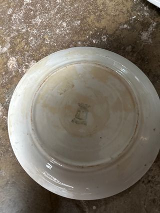 Set di 5 Piatti Antichi Decorati