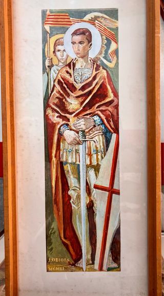 Cuadro San Jorge de Obiols MCMIL