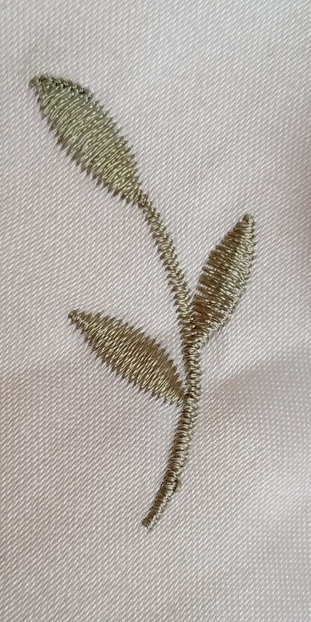 Servilletas tela bordadas rojo, blanco, amarillo