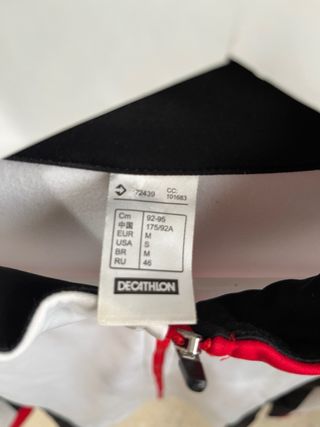 Maillot Btwin manga larga M