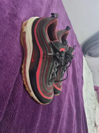Zapatillas Nike Air Max 97 Negras y Rojas