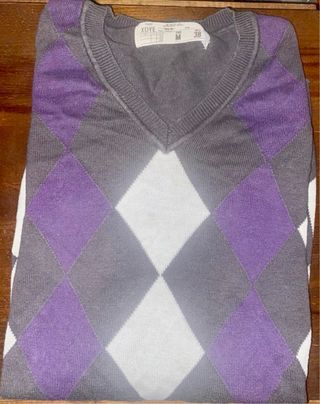 Lote 2 maglioni da uomo viola