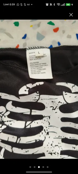 Disfraz de la Muerte Talla Única