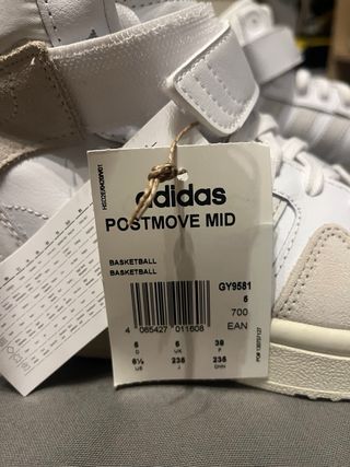 Zapatillas Adidas Botín Talla 38