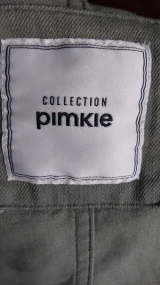 Chaqueta larga Pimkie verde talla L