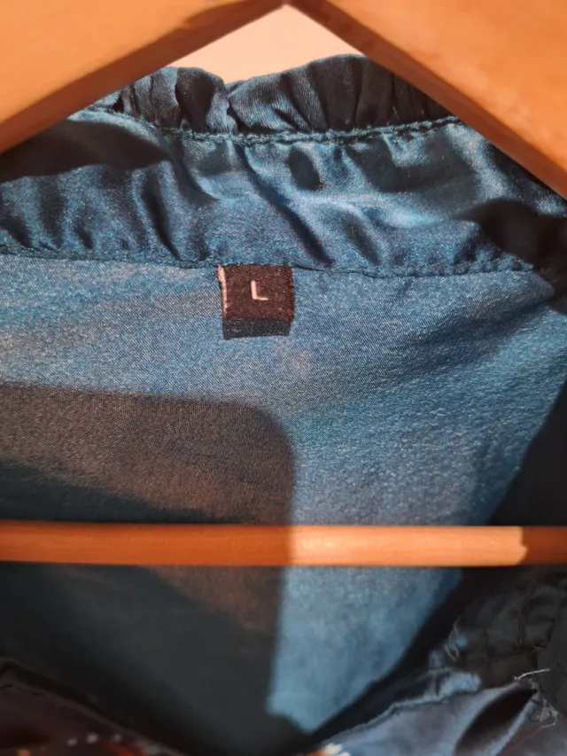 Camisa Desigual Talla L Multicolor Teal