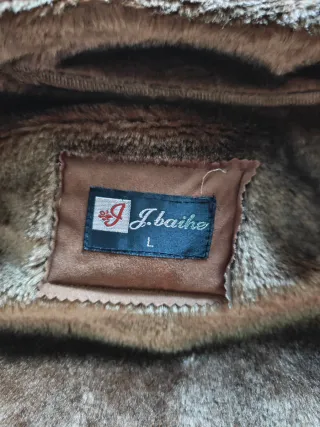 Chaqueta ante vintage 90s