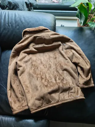 Chaqueta ante vintage 90s