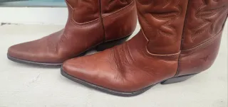 Botas Vaqueras Joe Sanchez Cuero Marrón