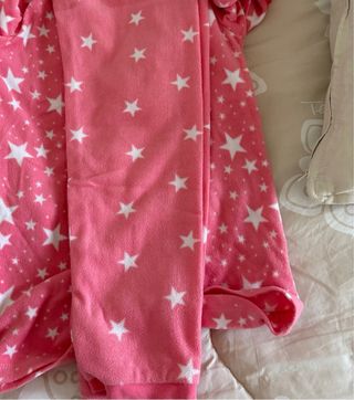 Pigiama caldo ragazza stelle rosa