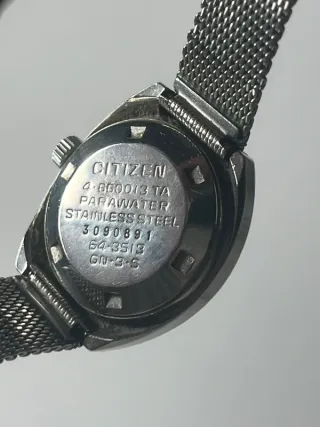 Reloj Citizen Automático Plata y Blanco