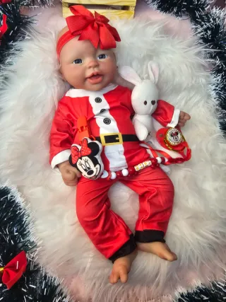 Muñeca Reborn Silicona Completa 38 cm