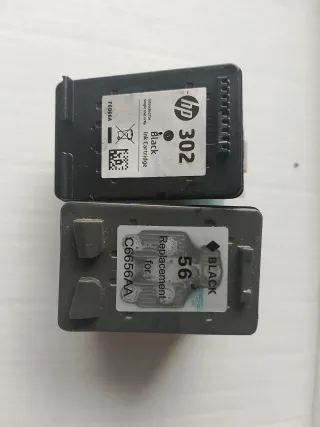 Cartuchos Tinta HP Vacíos 302, 56, 302XL