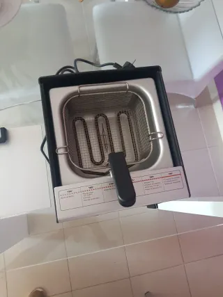 Freidora Eléctrica Solac Modelo 522